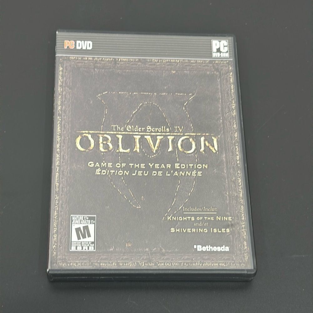 Elder Scrolls IV: Oblivion -- Game of the Year Edition (PC, 2007)